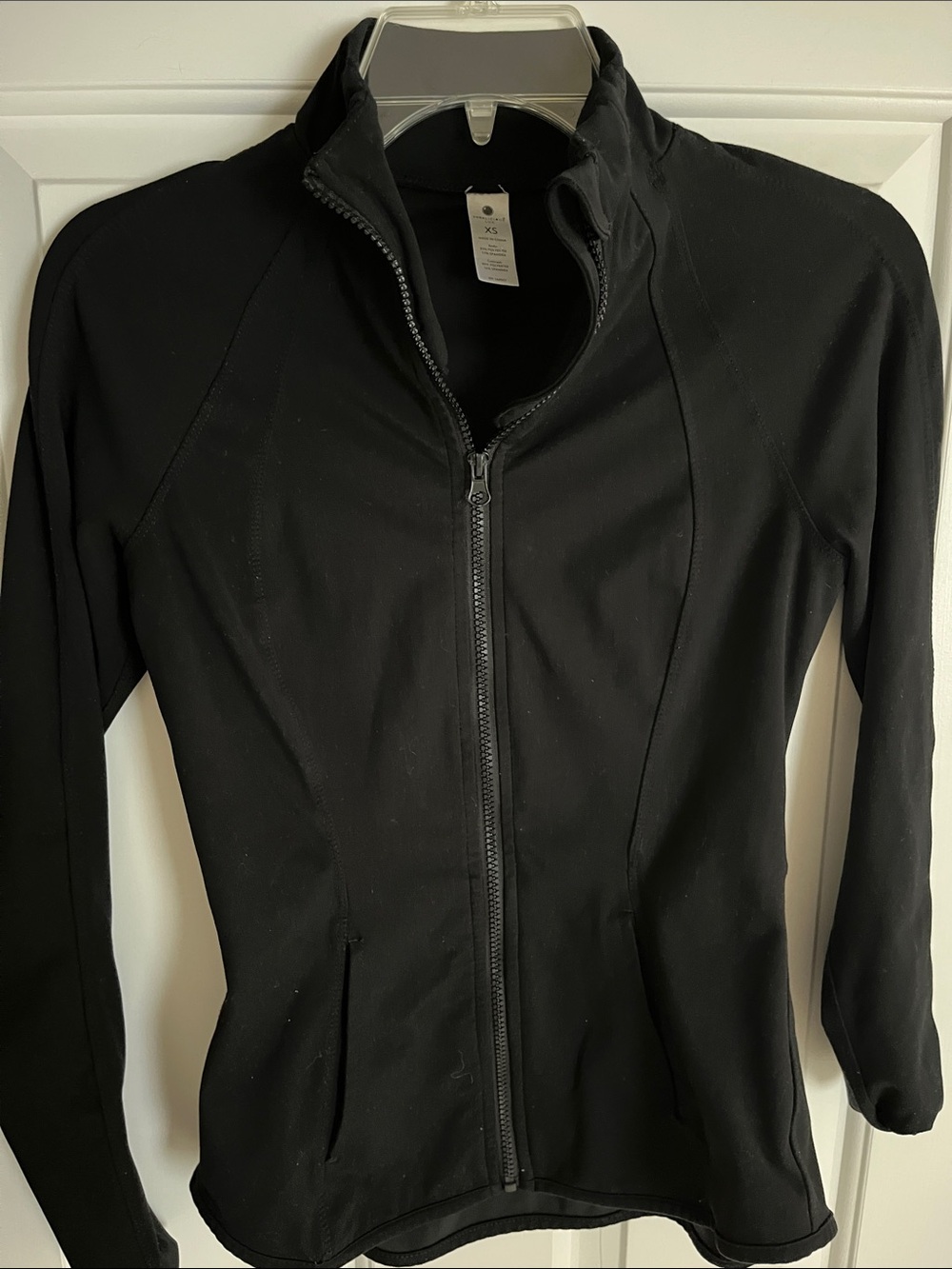 Yogalicious Black Zip-Up Utility Jacket